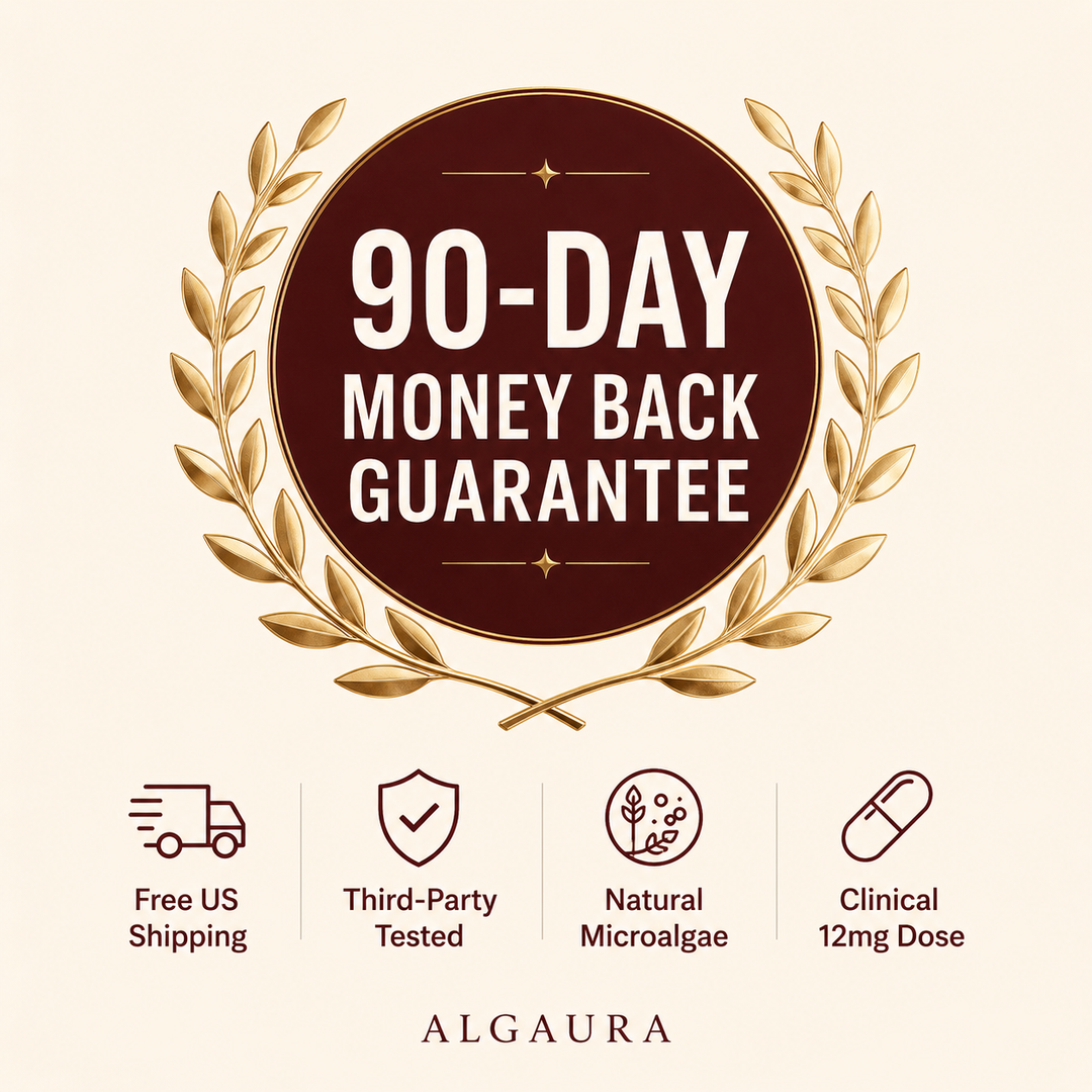 Algaura Astaxanthin — Firmer Skin & Natural Glow From Within