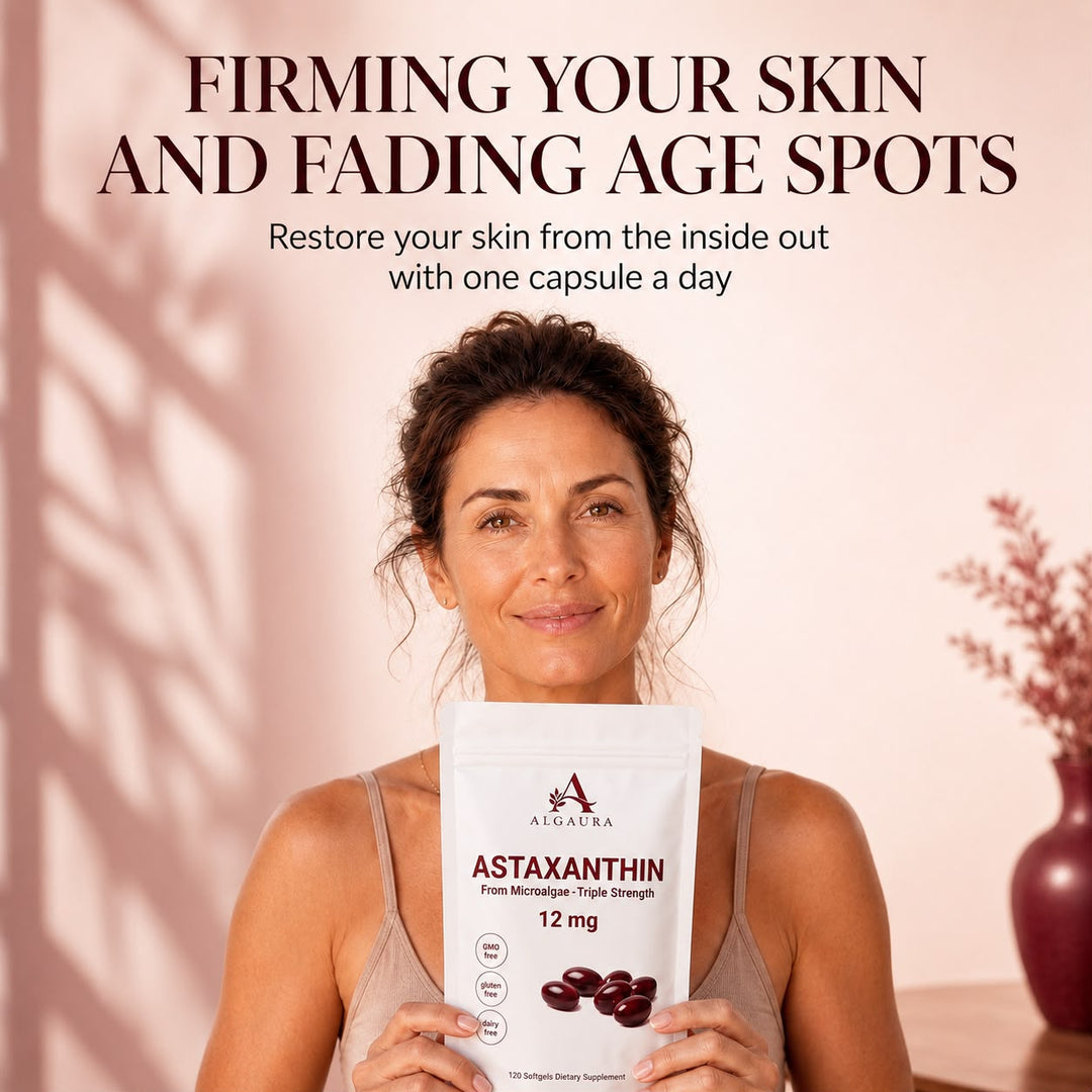 Algaura Astaxanthin — Firmer Skin & Natural Glow From Within