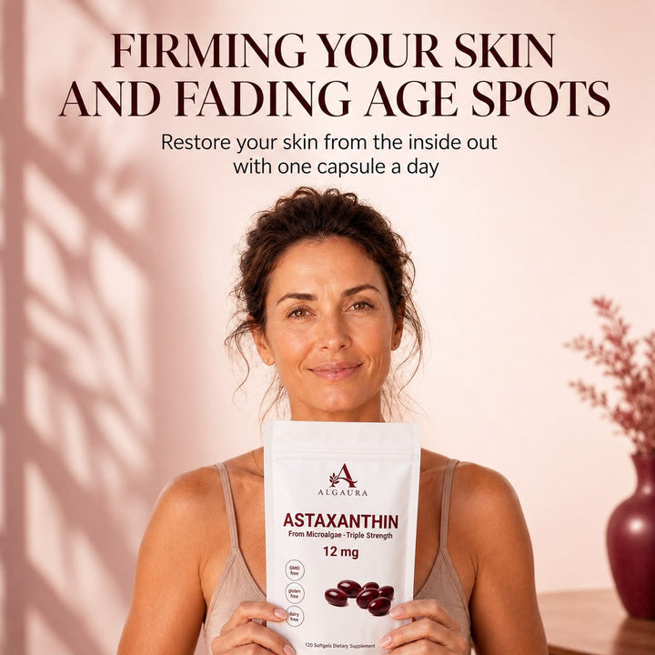 Algaura Astaxanthin — Firmer Skin & Natural Glow From Within