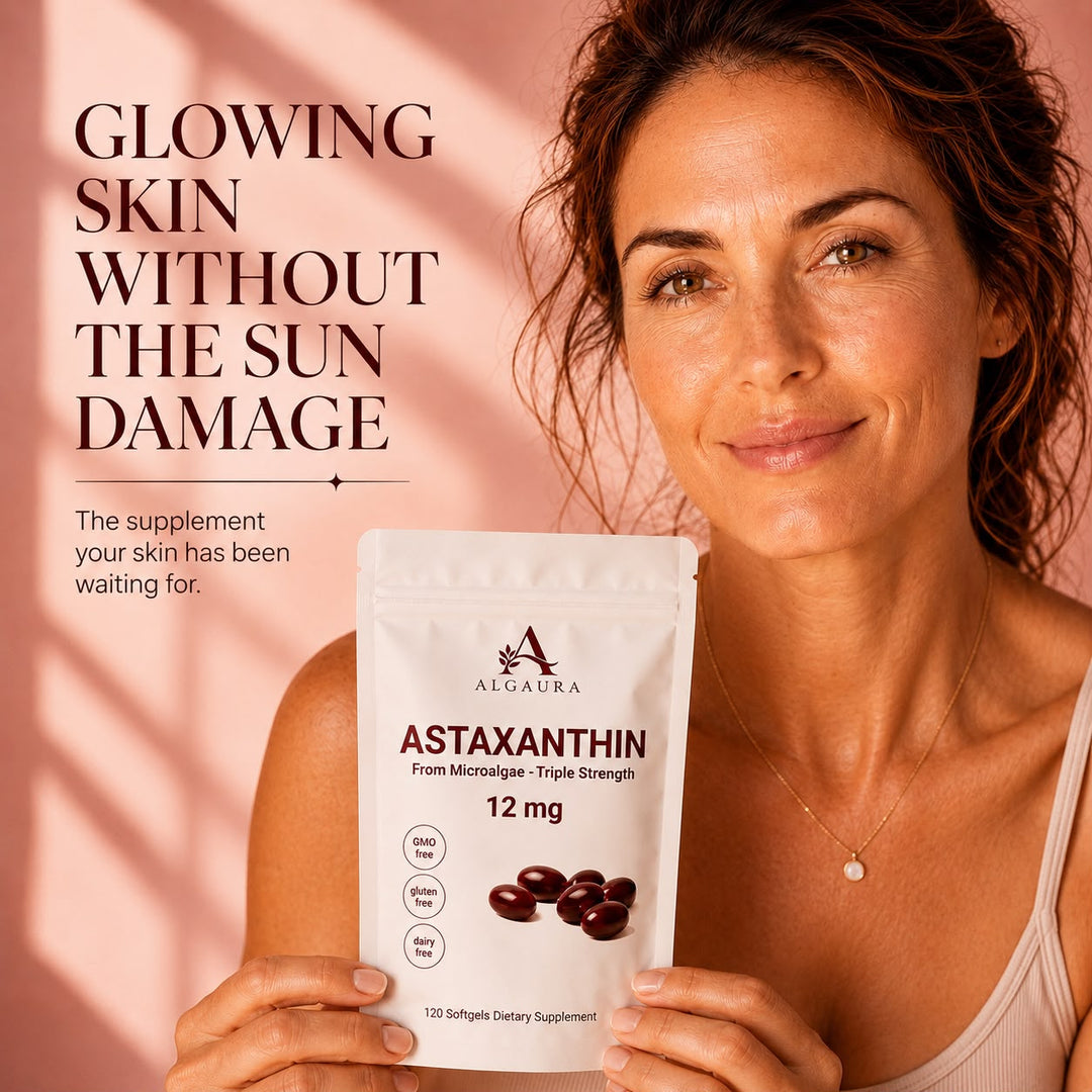 Algaura Astaxanthin — Firmer Skin & Natural Glow From Within