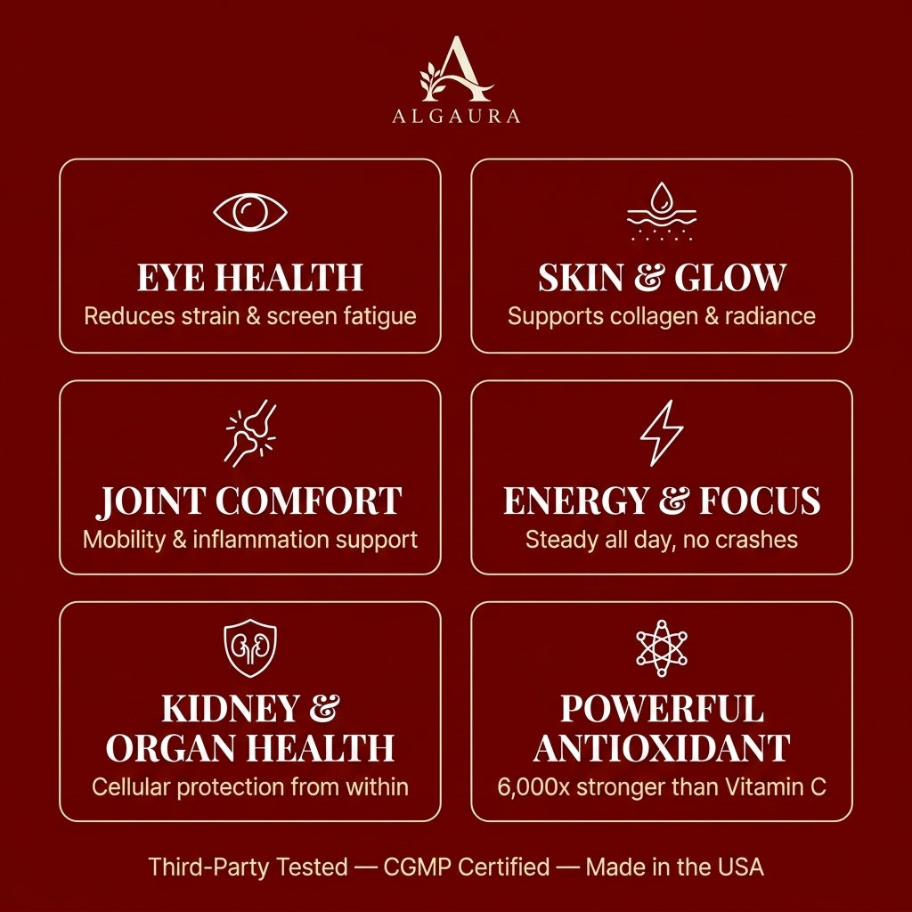 Algaura Astaxanthin — Advanced Whole Body Support