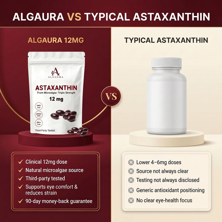 Algaura Astaxanthin — Advanced Eye & Vision Support