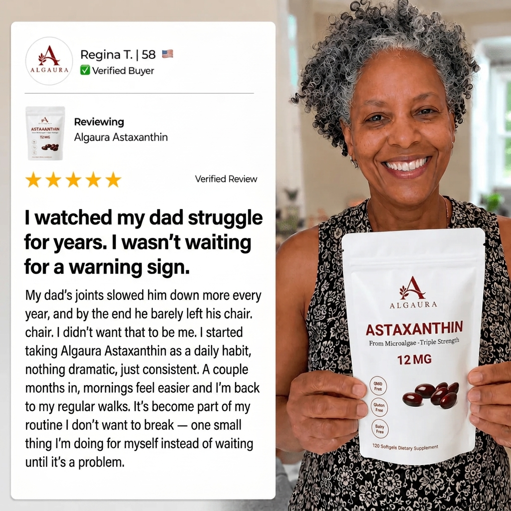Algaura Astaxanthin — Advanced Joint Comfort & Mobility Support