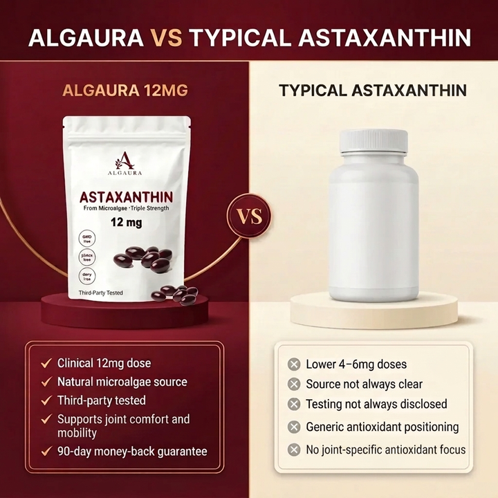 Algaura Astaxanthin — Advanced Joint Comfort & Mobility Support